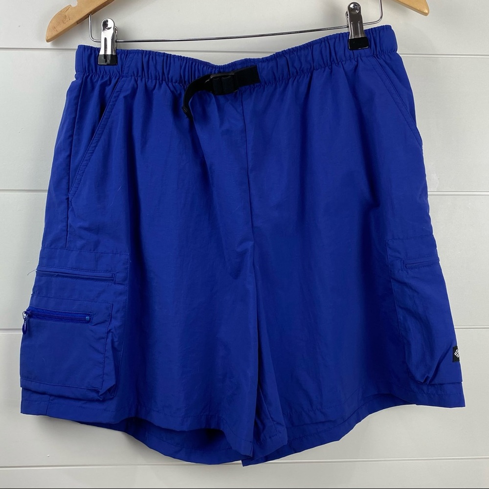 Columbia cargo hiking shorts medium blue